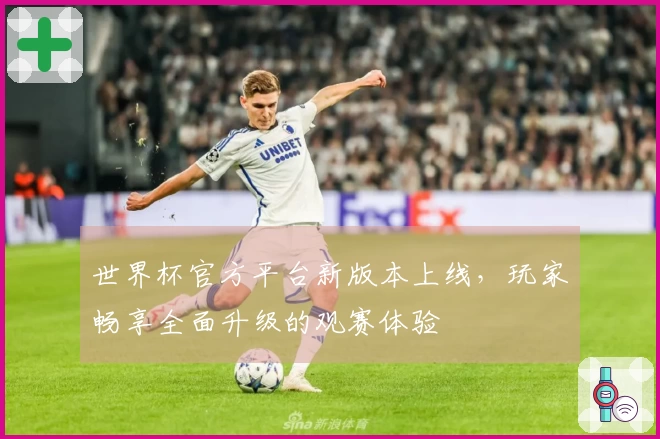 世界杯官方平台新版本上线，玩家畅享全面升级的观赛体验