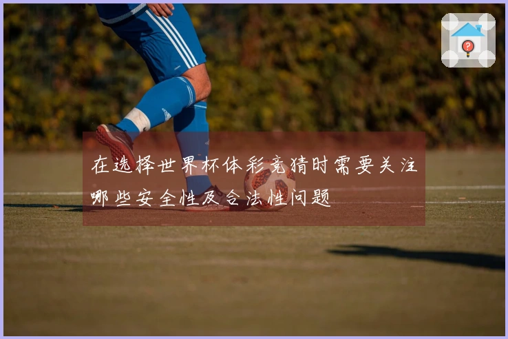 在选择世界杯体彩竞猜时需要关注哪些安全性及合法性问题