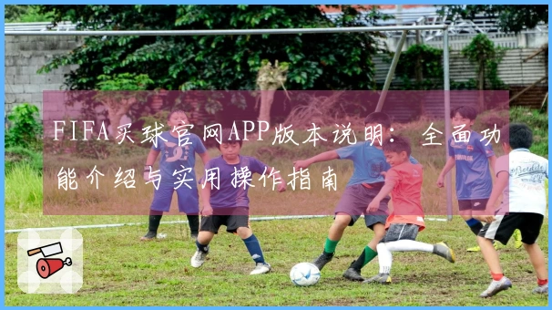 FIFA买球官网APP版本说明：全面功能介绍与实用操作指南